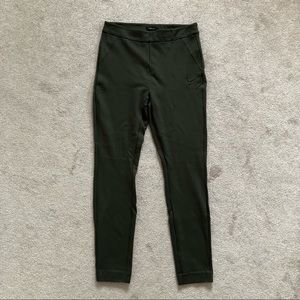 RW&Co Dark Olive Green Leggings, Size L